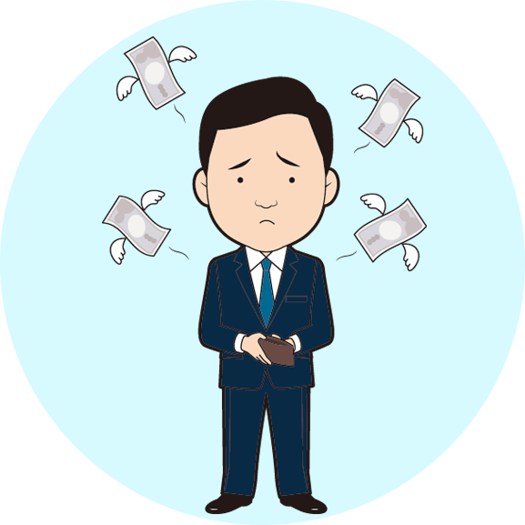 急な支払いが発生し困っているがブラックなので借りるあてがない...